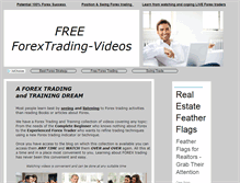 Tablet Screenshot of forextrading-videos.com